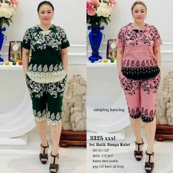 Kulot Batik Corak Bunga  - Titip Jual