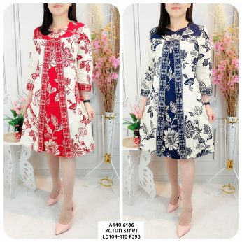 Lengan Panjang Dress Bunga - Titip Jual