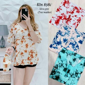 Atasan Katun Tie Dye  - Titip Jual