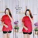 Blus Wanita Kombinasi Tile - Titip Jual