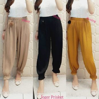 Celana Joger Plisket Aladin - Titip Jual