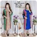 Dress Brukat Mix Katun - Titip Jual