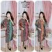 Dress Motif Batik Garis  - Titip Jual