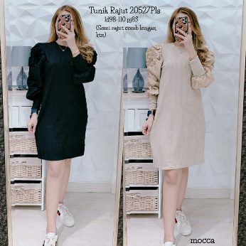Dress Tunik Rajut - Titip Jual