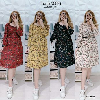 Dress Tunik motif - Titip Jual