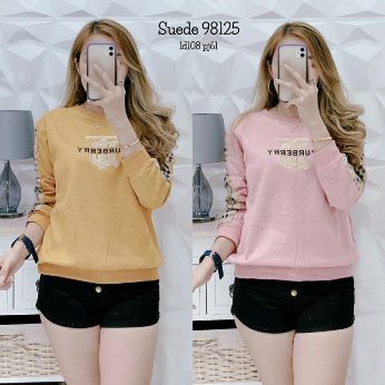 Hodiee Burberry Suede  - Titip Jual