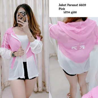 Jaket Sport Casual Parasut Anti UV Panas Matahari - Titip Jual