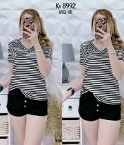 Kaos V Neck Wanita - Titip Jual