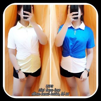 Kaos daleman Kensi Katun 2in1 - Titip Jual