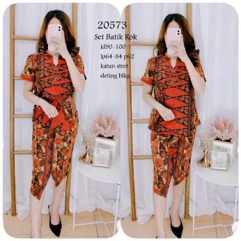 Set Batik Rok Katun - Titip Jual