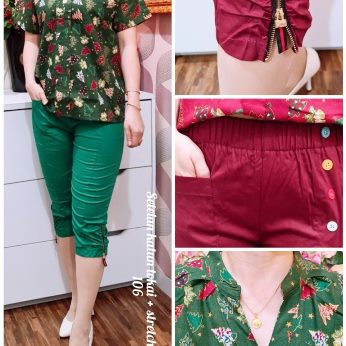 Stelan Katun Tokai+Stretch - Titip Jual